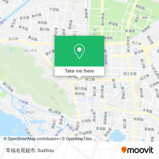 常福名苑超市 map
