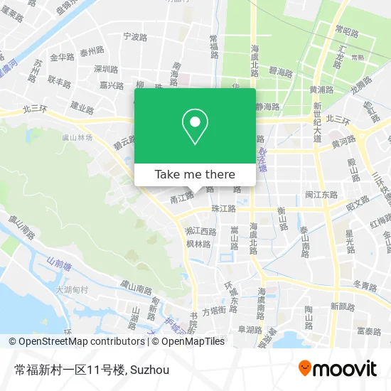 常福新村一区11号楼 map