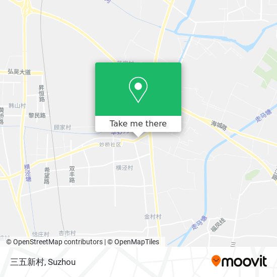 三五新村 map