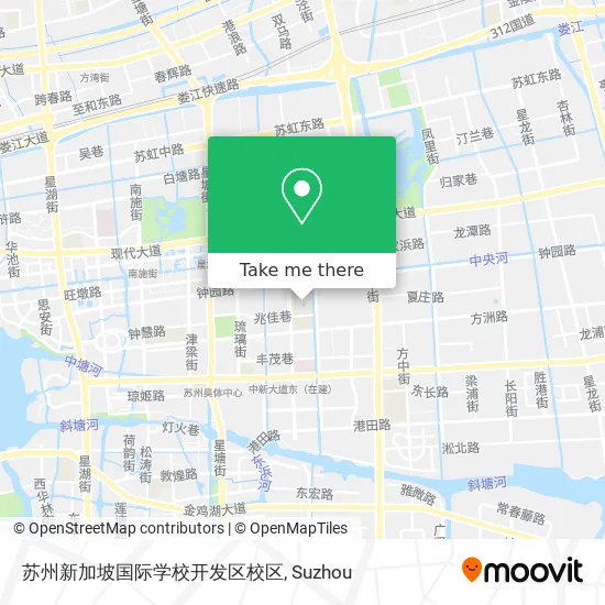 苏州新加坡国际学校开发区校区 map