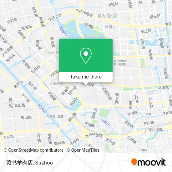 藏书羊肉店 map