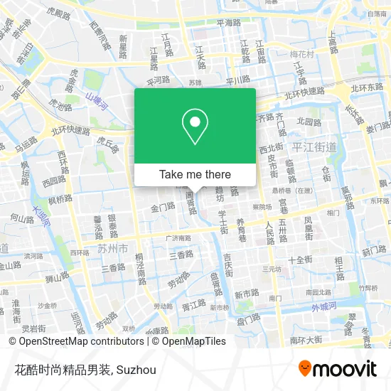 花酷时尚精品男装 map