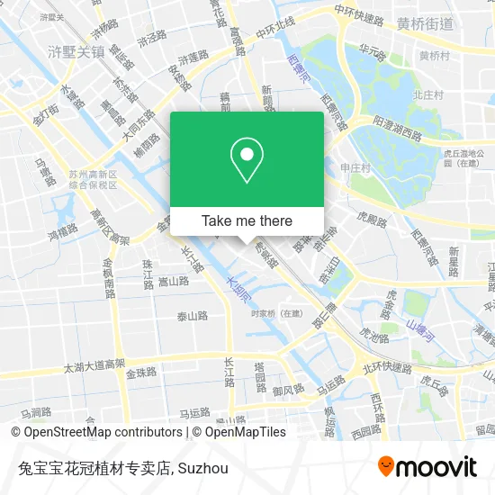 兔宝宝花冠植材专卖店 map