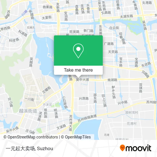 一元起大卖场 map