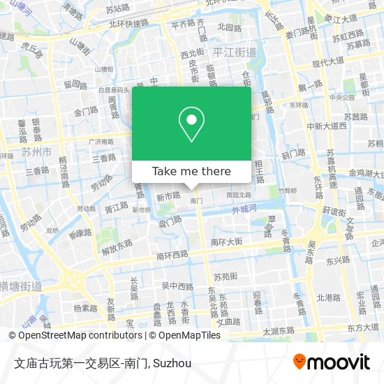 文庙古玩第一交易区-南门 map