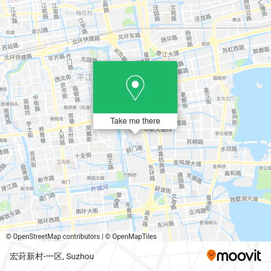 宏葑新村-一区 map