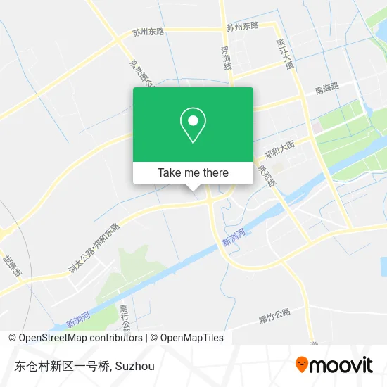 东仓村新区一号桥 map