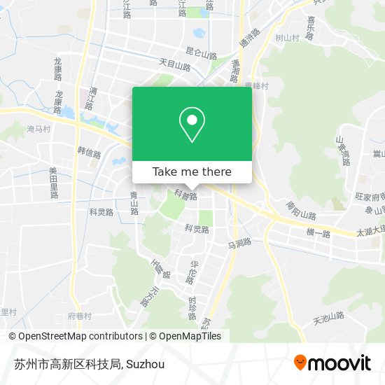 苏州市高新区科技局 map