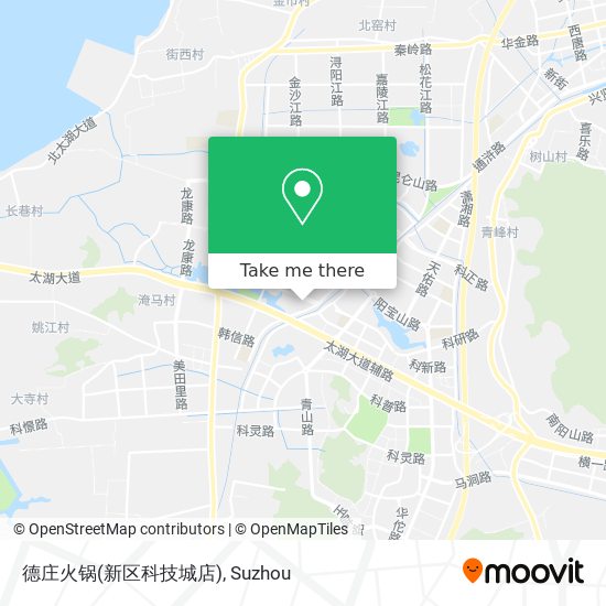 德庄火锅(新区科技城店) map