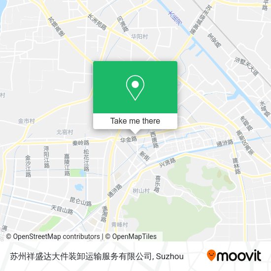 苏州祥盛达大件装卸运输服务有限公司 map