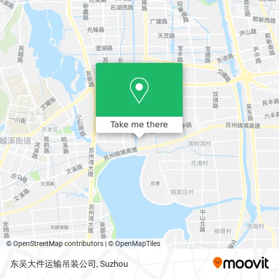 东吴大件运输吊装公司 map