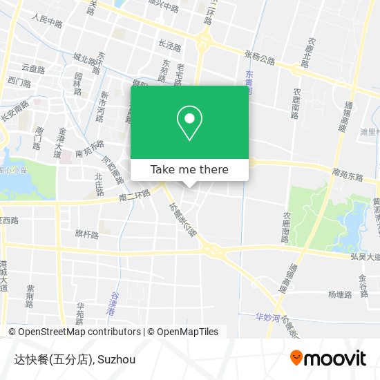 达快餐(五分店) map