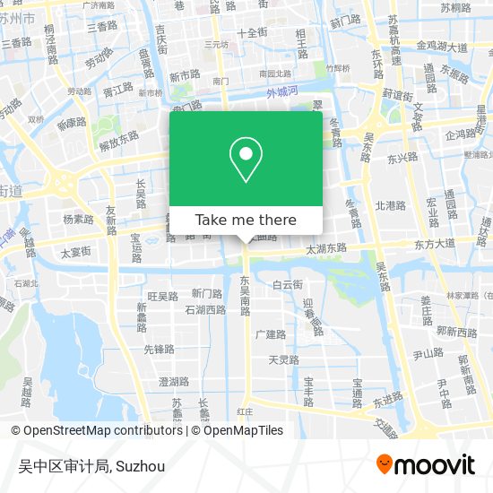 吴中区审计局 map