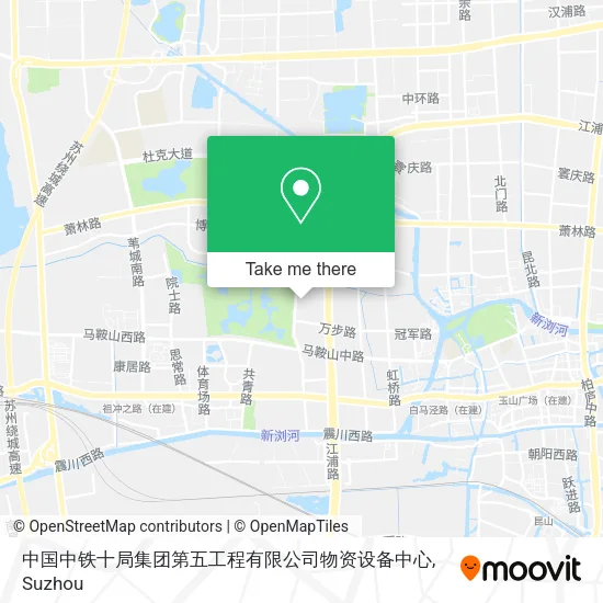 中国中铁十局集团第五工程有限公司物资设备中心 map