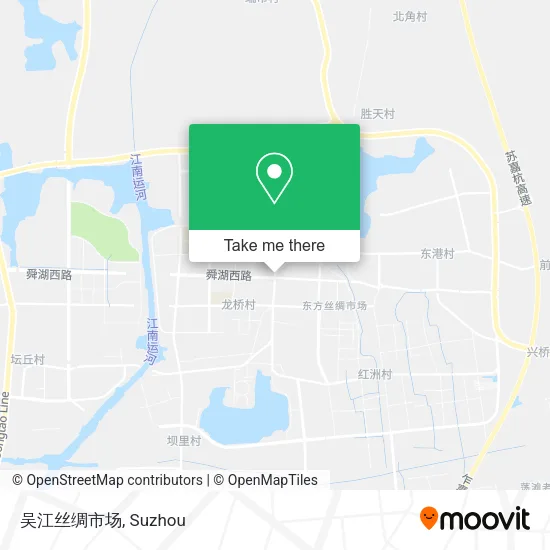 吴江丝绸市场 map