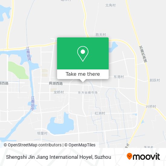 Shengshi Jin Jiang International Hoyel map
