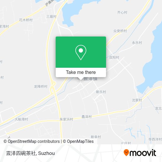 震泽四碗茶社 map