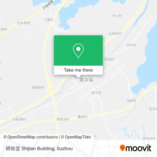 师俭堂 Shijian Building map