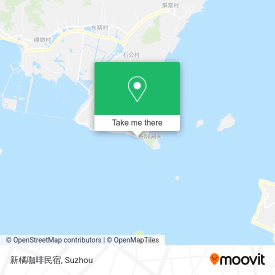 新橘咖啡民宿 map
