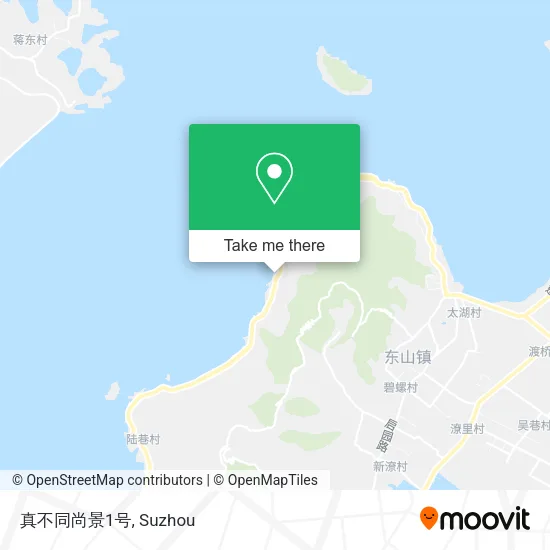 真不同尚景1号 map