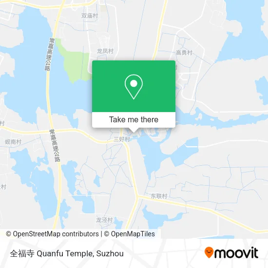 全福寺 Quanfu Temple map