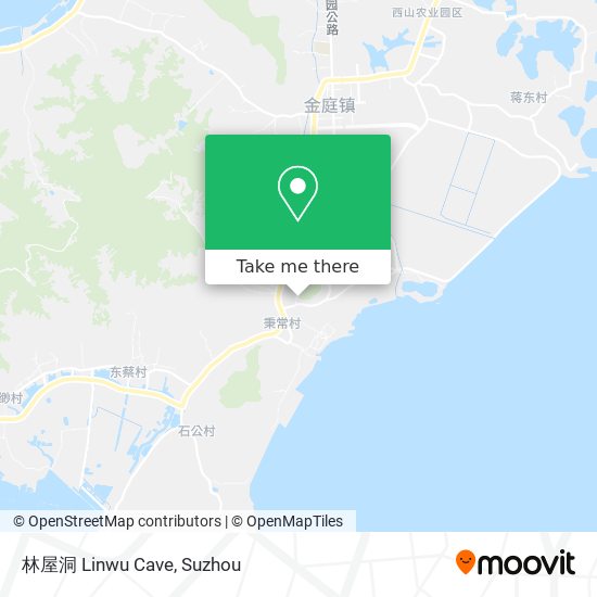 林屋洞 Linwu Cave map