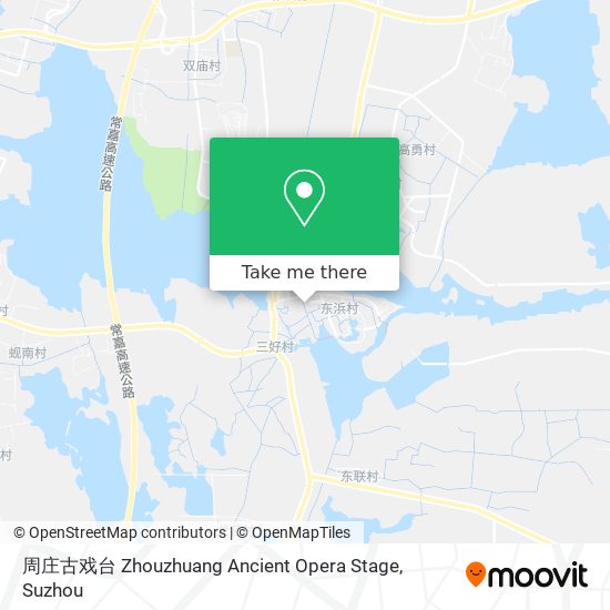 周庄古戏台  Zhouzhuang Ancient Opera Stage map