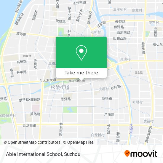 Abie International School map