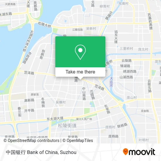 中国银行 Bank of China map