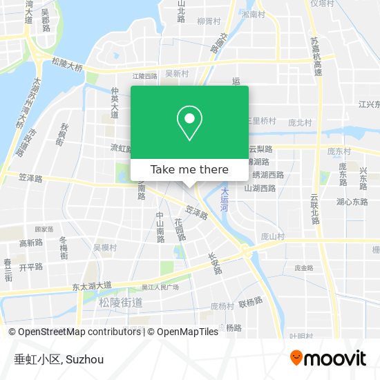 垂虹小区 map