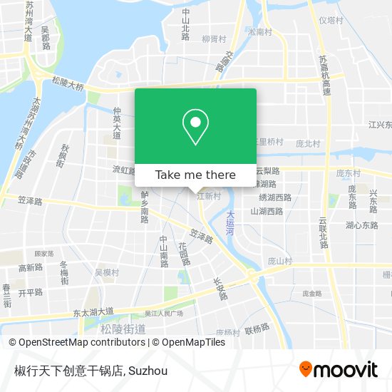 椒行天下创意干锅店 map