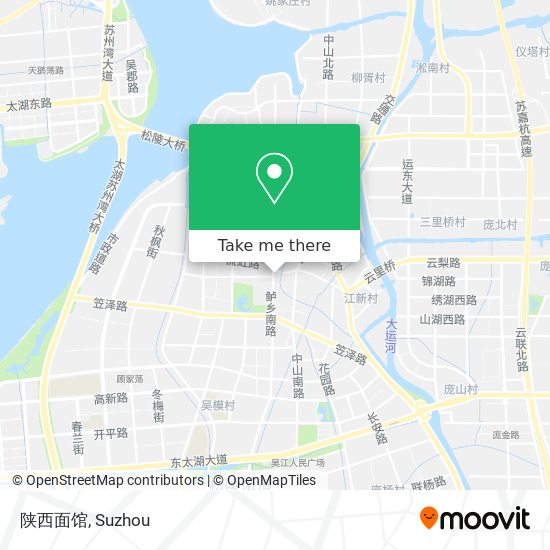陕西面馆 map