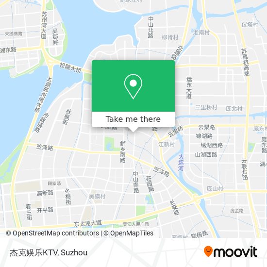 杰克娱乐KTV map