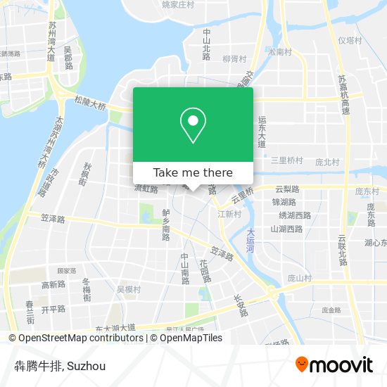 犇腾牛排 map