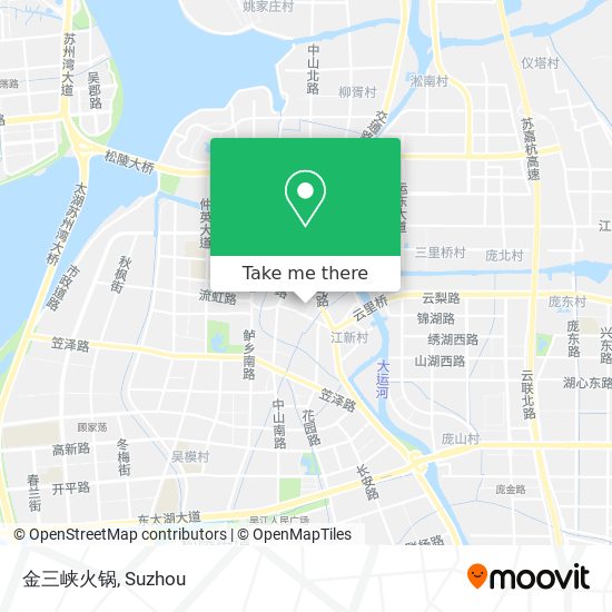 金三峡火锅 map