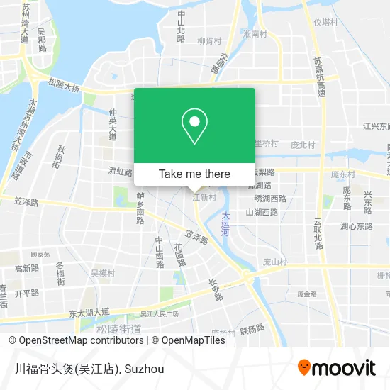 川福骨头煲(吴江店) map