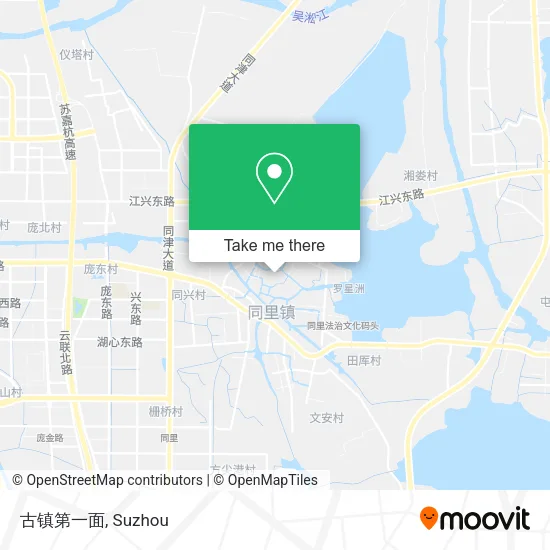 古镇第一面 map