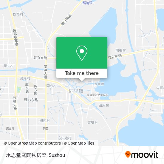 承恩堂庭院私房菜 map