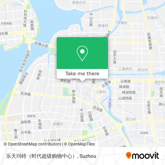 乐天玛特（时代超级购物中心） map