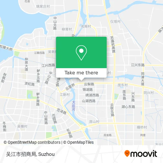 吴江市招商局 map