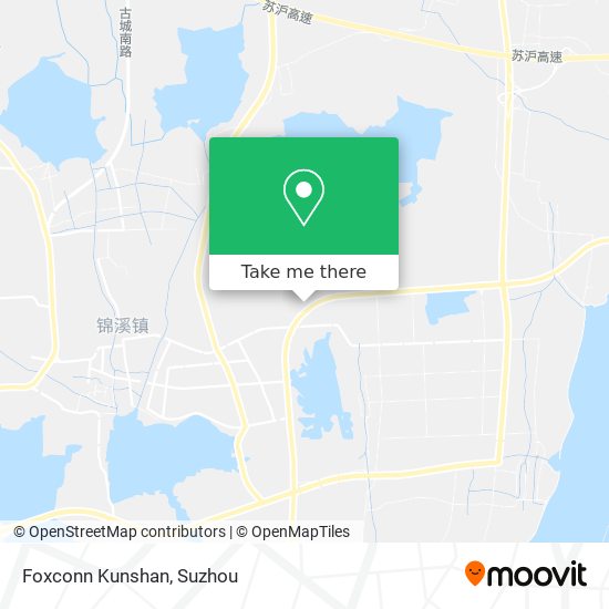 Foxconn Kunshan map