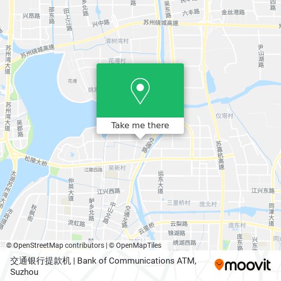 交通银行提款机 | Bank of Communications ATM map