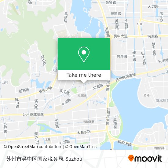 苏州市吴中区国家税务局 map