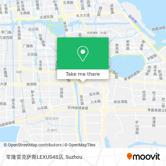 常隆雷克萨斯LEXUS4S店 map