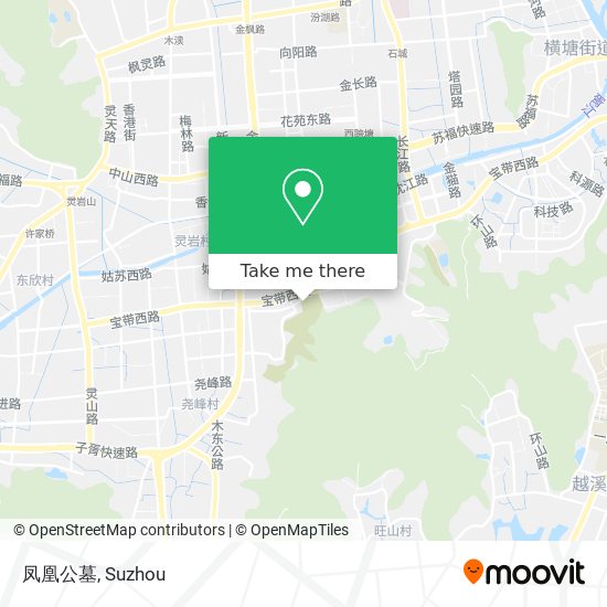 凤凰公墓 map