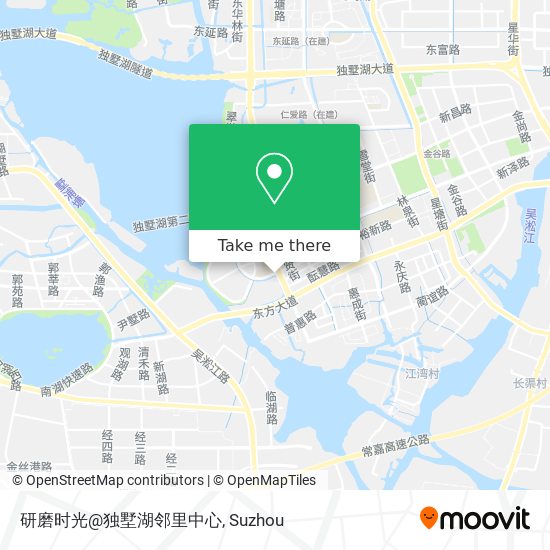 研磨时光@独墅湖邻里中心 map