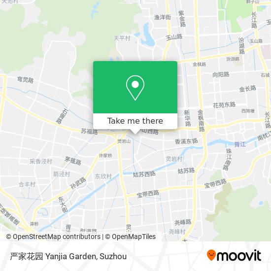 严家花园 Yanjia Garden map