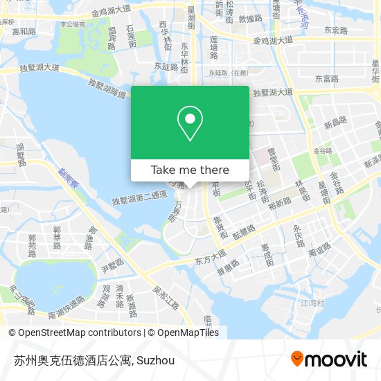 苏州奥克伍德酒店公寓 map