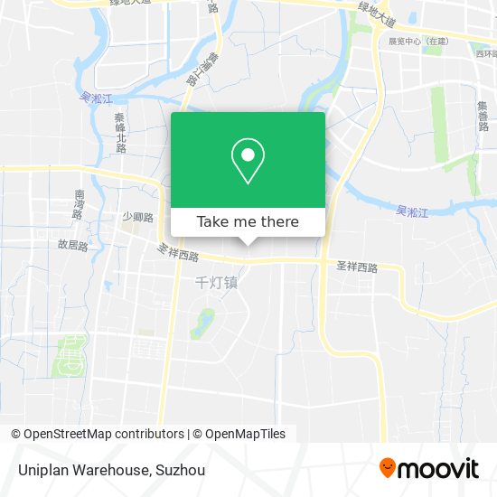 Uniplan Warehouse map