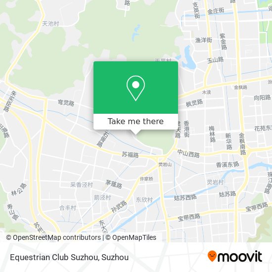 Equestrian Club Suzhou map